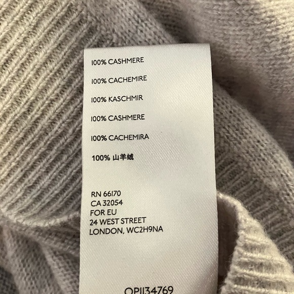 Anthropologie Pilco Light Gray Crew Neck Sweater - Picture 2 of 5